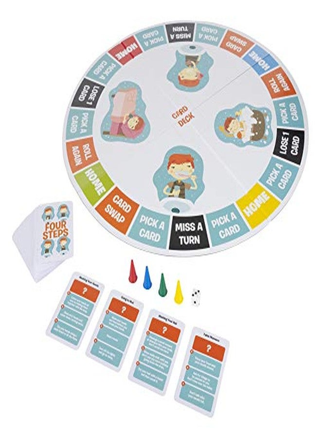 Funskool Four Steps-A Simple Game for Daily Routine|Multicolor, Family, Kid - Image 5